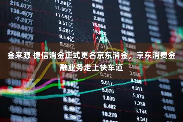 金来源 捷信消金正式更名京东消金，京东消费金融业务走上快车道
