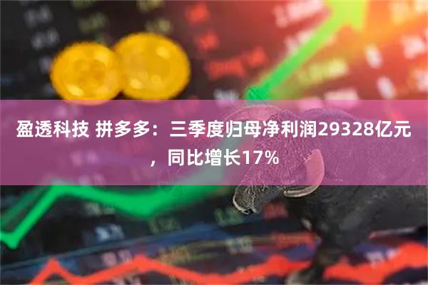 盈透科技 拼多多：三季度归母净利润29328亿元，同比增长17%